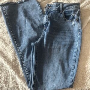 Fashion Nova Blue Flare Leg Jeans NWOT